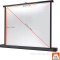 Portable table projection mobile table projector screens